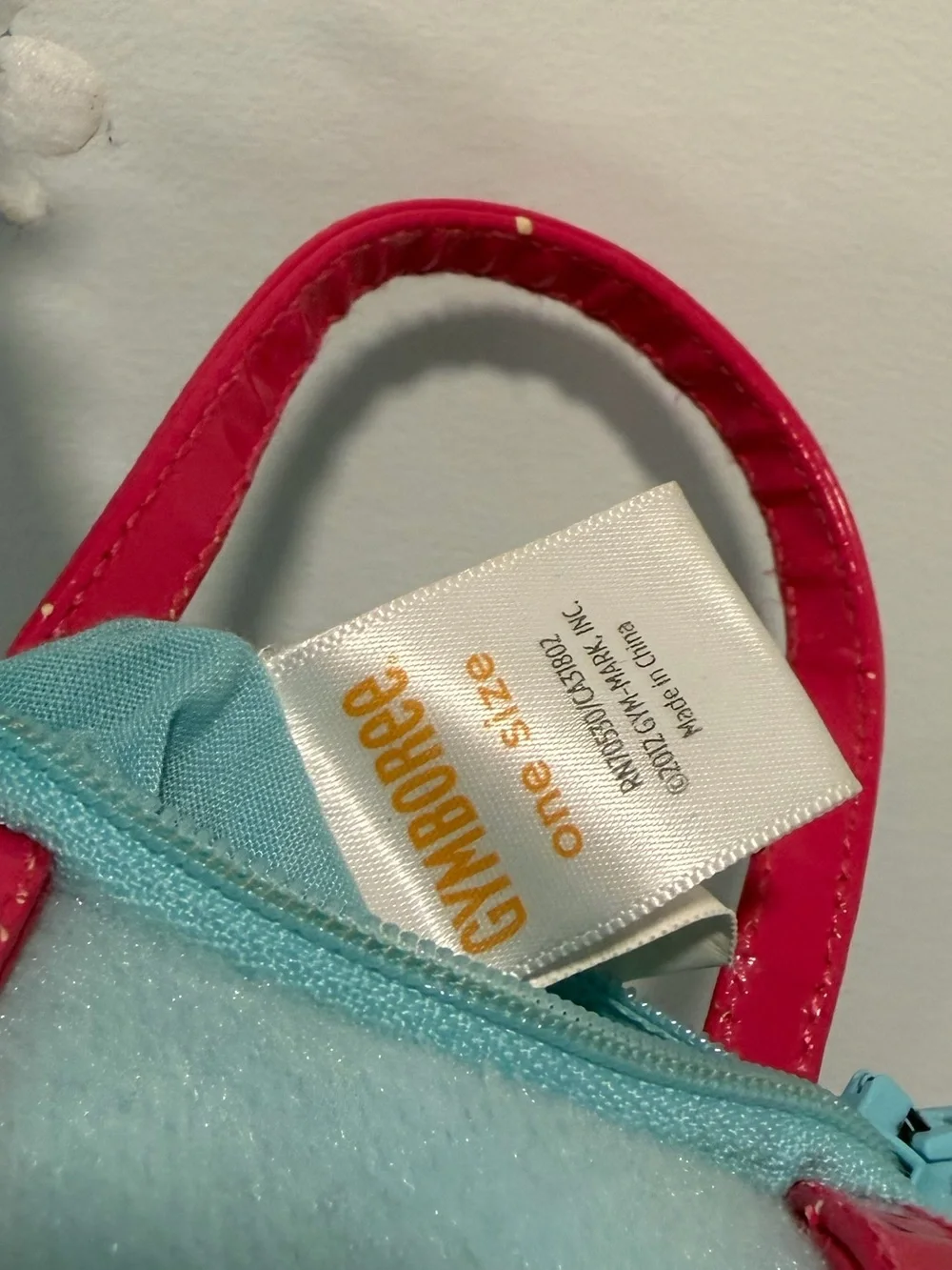 Gymboree Retired Swimming Seal Plush Purse Blue Floral Swim Cap Pink Straps Rare